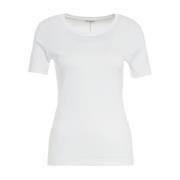 Stefan Brandt Vit Jersey T-shirt 'Filia' White, Dam