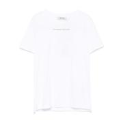 Max Mara Vita Crew Neck T-shirts och Polos White, Dam