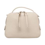 Orciani Chéri Soft Beige Läderhandväska Beige, Dam