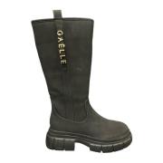 Gaëlle Paris Svarta Eco-läder Ankelboots Black, Dam