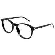 Saint Laurent Klassisk Svart Läder Axelväska Black, Unisex