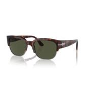 Persol Tidlös Stil Solglasögon Samling Brown, Unisex