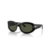 Persol Klassiska solglasögon med stil Black, Unisex