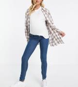 Mama.Licious Maternity – Blå skinny jeans