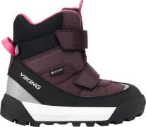 Viking Footwear Kids' Expower Warm GORE-TEX Velcro Grape/Magenta