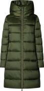 Women's Animal Free Hooded Puffer Jacket Lysa Pine Green