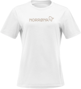 Norrøna Women's /29 Cotton Norrøna Viking T-Shirt Pure White