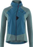 Klättermusen Women's Hugin Zip Hoodie Frost Green/Monkshood Blue