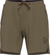 Norrøna Women's Senja Flex1 8" Shorts Olive Night