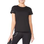 Women's Light Speed Tech Tee BLACK/ BLACK REFLECTIVE