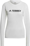 Adidas Women's Terrex Primeblue Trail LS Top White