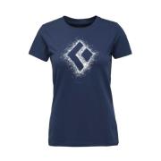 Black Diamond Women's Chalked Up 2.0 SS Tee Indigo