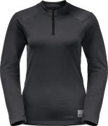 Jack Wolfskin Women's Bike Commute Halfzip Phantom