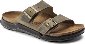 Birkenstock Men's Arizona Ct Regular Artic Old Faded Khaki