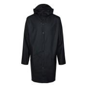 Rains Unisex Long Jacket Black