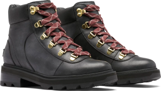 Sorel Women's Lennox Hiker Stkd Wp Black