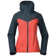 Bergans Women's Microlight Jacket Brick/Orion Blue