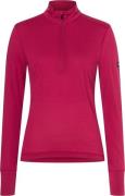 super.natural Women's Tundra175 Zip 1/4 Sangria