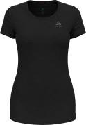 Women's BL Top Crew Neck S/S Natural Performance Black