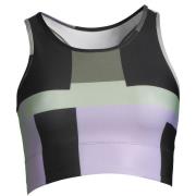 Women's Printed Sport Top Block Print