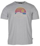 Pinewood Men's Finnveden Recycled Outdoor T-Shirt Light Grey Melange