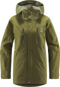 Haglöfs Women's Elation GORE-TEX Jacket Olive Green/Thyme Green