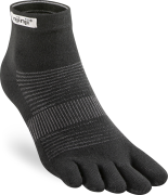 Injinji Men's Run Original Weight Mini-Crew Black