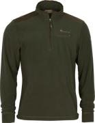 Pinewood Men's Småland Hunters Half Zip Fleece Sweater Hunting Brown