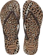 Havaianas Women's Slim Animals Rose Gold/Cafe