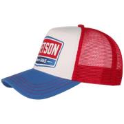 Stetson Trucker Cap Gasoline White/Red/Blue