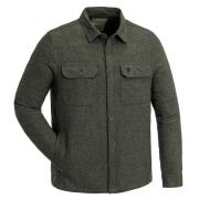 Pinewood Men's Värnamo Overshirt Dark Green Melange