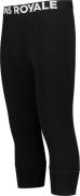 Mons Royale Men's Cascade Merino Flex 200 3/4 Legging Black