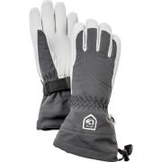 Hestra Women's Heli Ski 5 Finger Grey/Off White