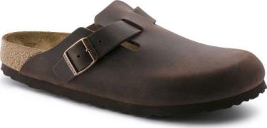 Birkenstock Unisex Boston Oiled Leather Regular Habana