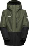 Mammut Men's Fall Line Hs Thermo Hooded Jacket  Dark Marsh-Black