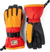 Hestra Gauntlet Sr. - 5 Finger Orange/Light Red