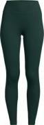 Casall Women's Multi Rib Seamless High Waist Tights Dark Pine