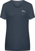 Jack Wolfskin Women's Tech Tee Midnight Sky