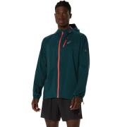 Asics Men's Fujitrail Elite Waterproof Jacket Saxon Green