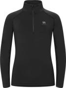 Hellner Women's Core Running Halfzip LS Tee Black Beauty