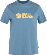 Fjällräven Women's Fjällräven Logo Tee Dawn Blue