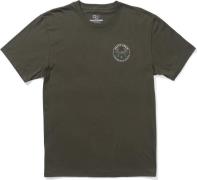 Salty Crew Men's Blue Crabber Short-Sleeve Premium Tee Dusty Olive