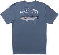 Salty Crew Men's Striper Short Sleeve Tee Slate