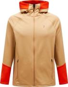 Peak Performance Men's Rider Essentials Zip Hood Sierra Sand/solar Bur...