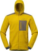 Norrøna Men's Trollveggen Warm3 Zip Hood Golden Palm