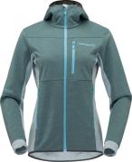 Norrøna Women's Falketind Warm2 Octa Hood North Atlantic/Tourmaline