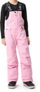 ColourWear Juniors' Slash Bib Pants Light Pink