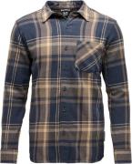 Black Diamond Men's Project Flannel Shirt Charcoal-Walnut Plaid