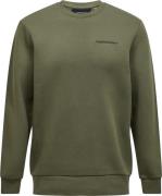 Peak Performance Men's Original Small Logo Crew Pine Needle