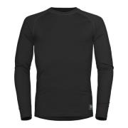 Hellner Men's Wool Warm Base Layer Long Sleeve Black Beauty